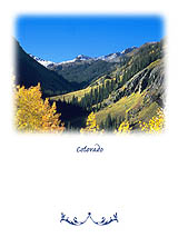 Colorado Valley Greeting Card