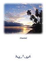 Hawaii Greeting Card