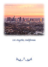 Los Angeles Downtown Greeting Card