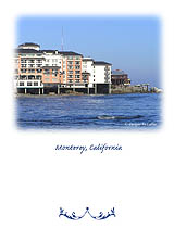Monterey California Greeting Card
