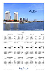 San Diego Harbor Calendar