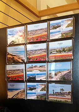 magnet display in store