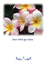 Plumeria Series Greeting Card